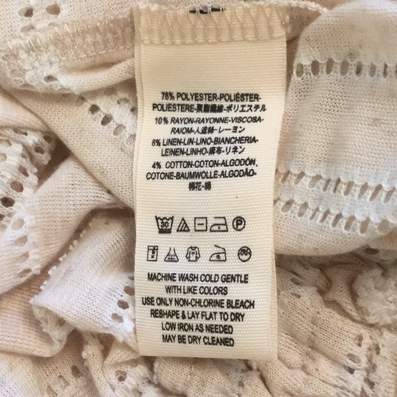 Free People Azalea Eyelet Stripe Top - Picture 7 of 8